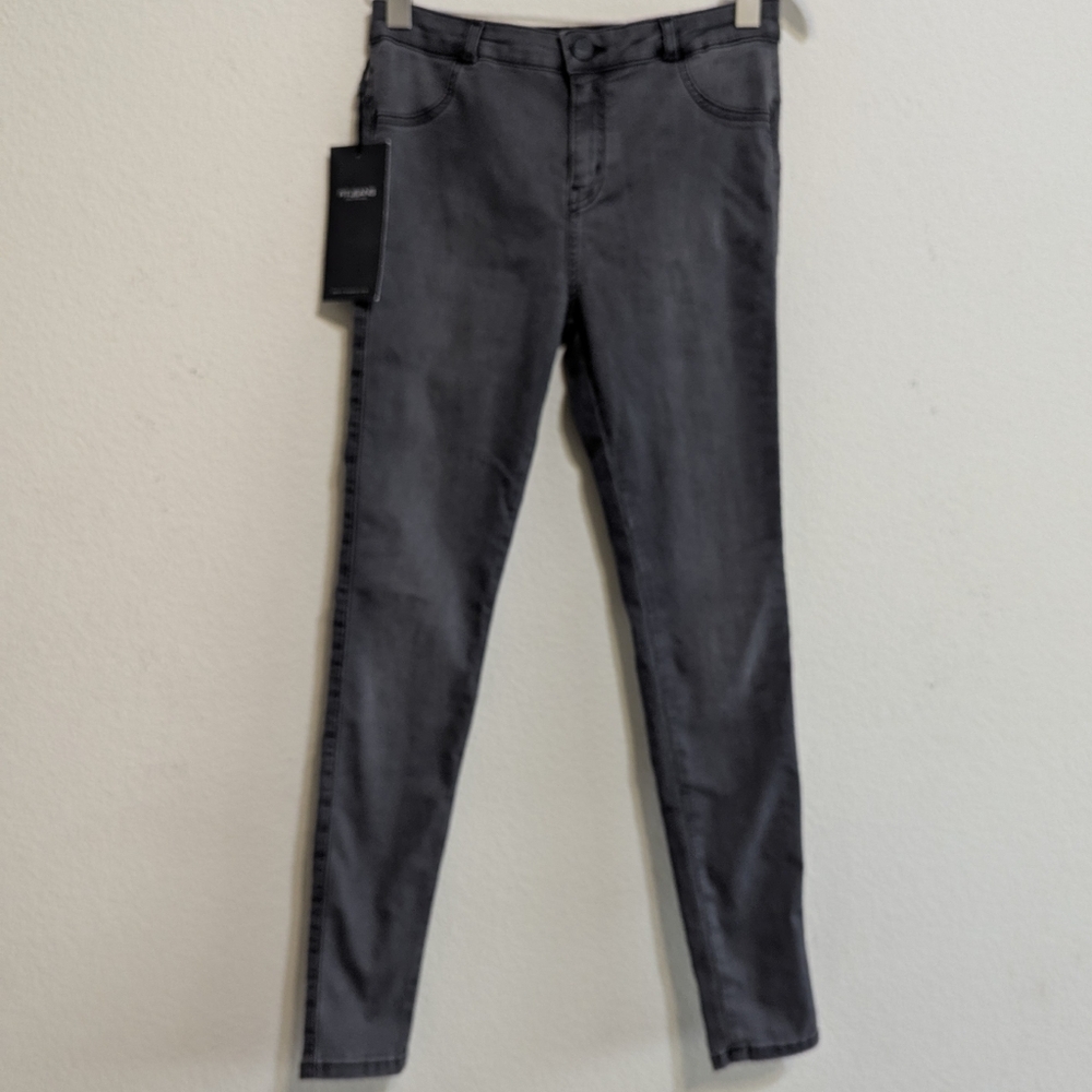 FITJEANS Women's Skinny Jeans - Charcoal